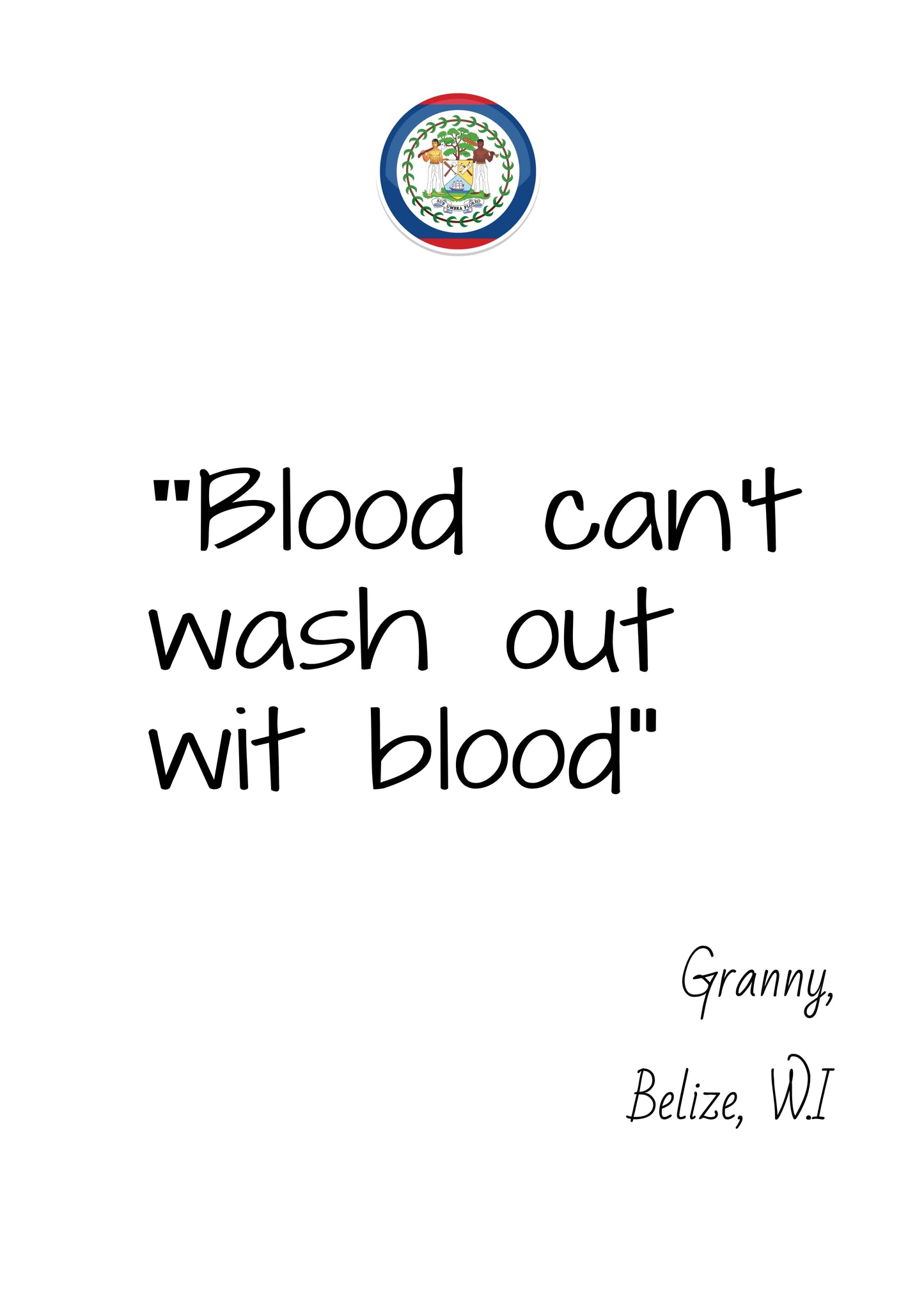 Blood Can't