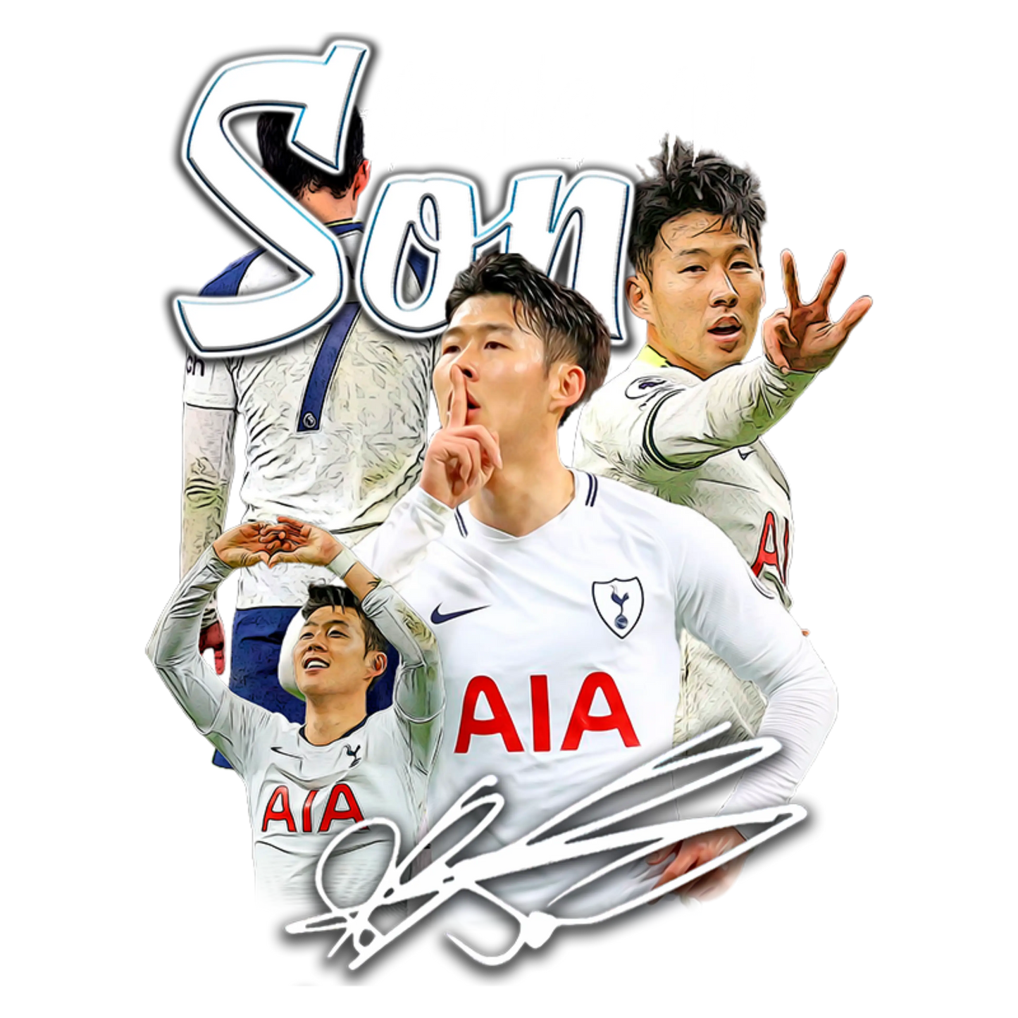 Heung Min Son Signature