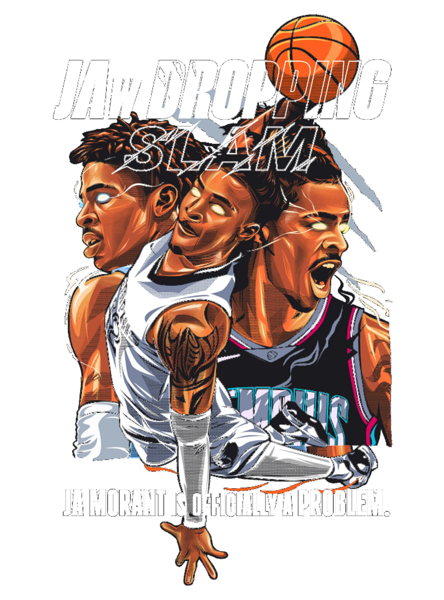Ja Morant Cartoon