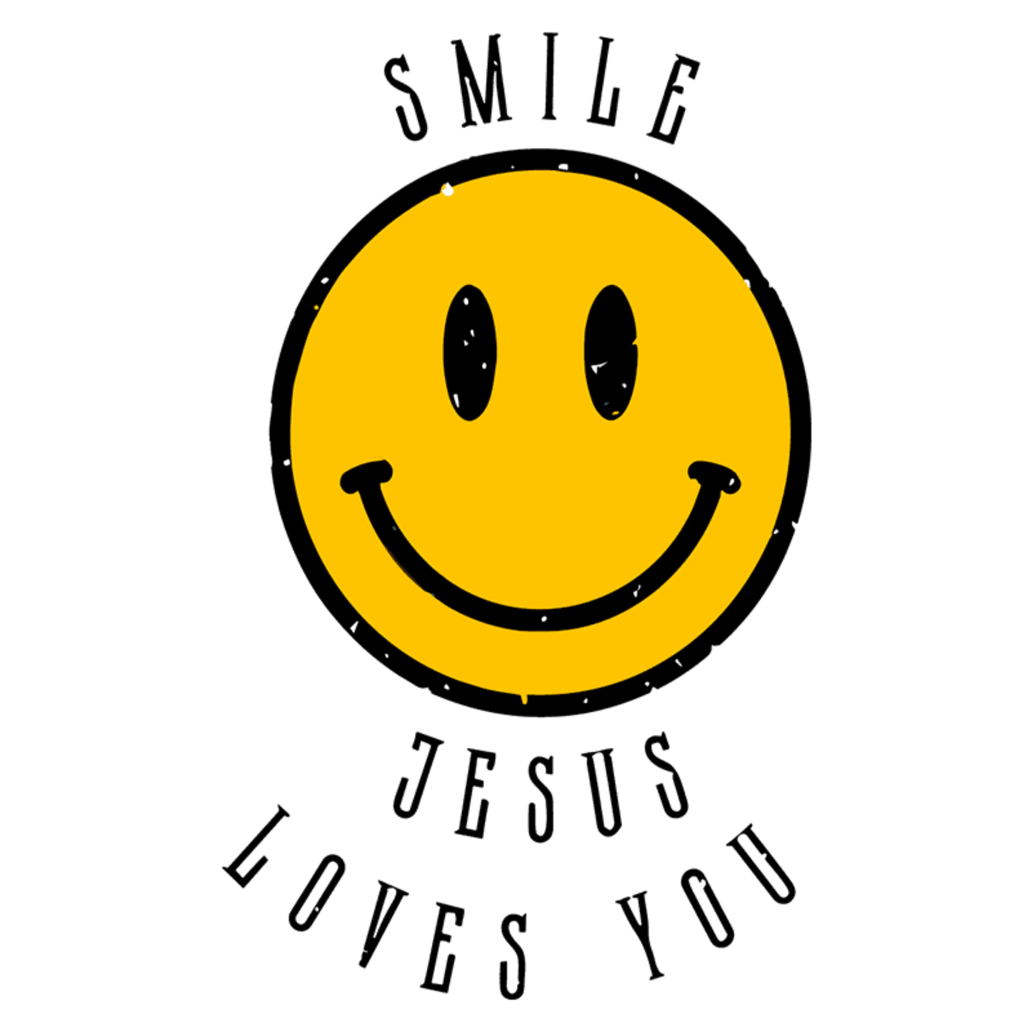 Jesus Smiley Face