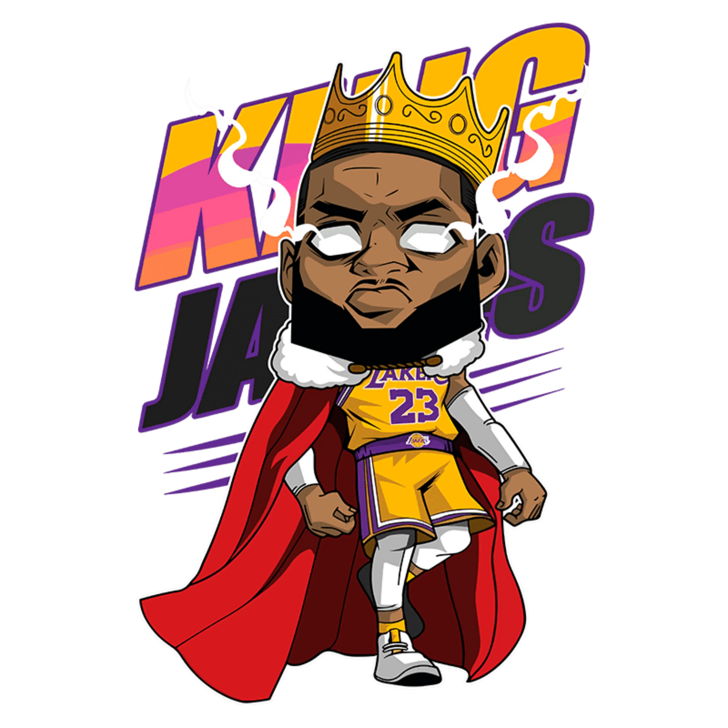 King James Cartoon