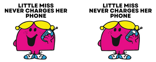Little Miss Never Charges Her Phone