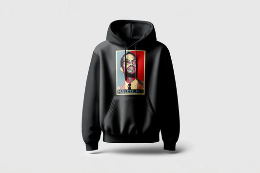 Malcolm X Halftone