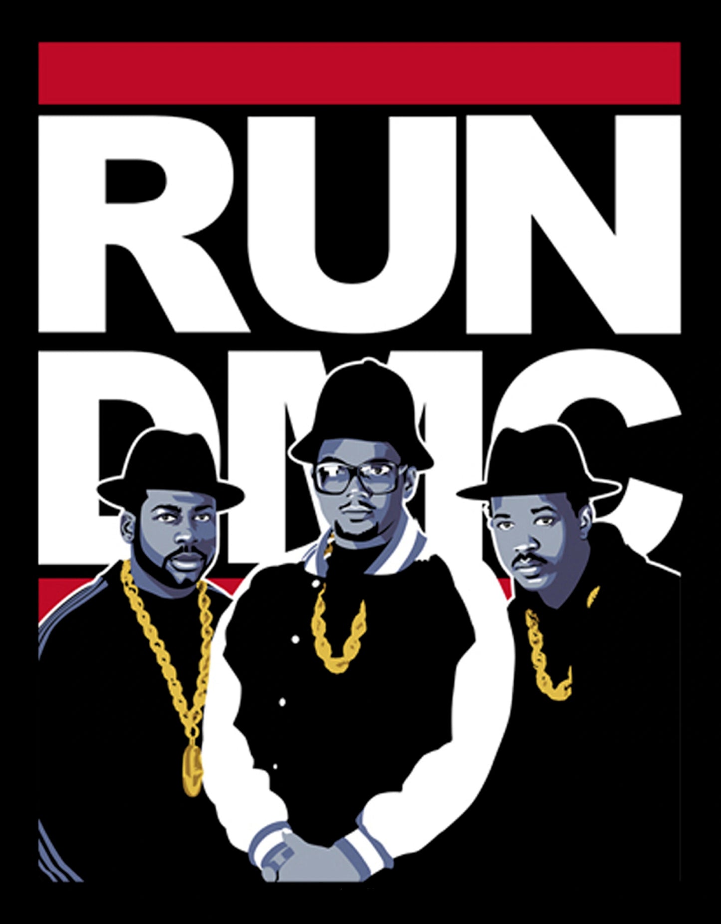 RUN DMC Logo Art