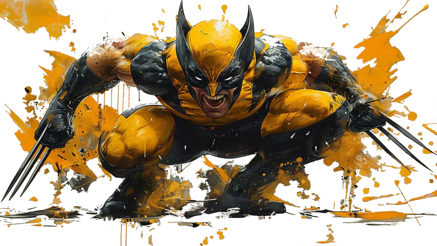 Wolverine Paint Splash