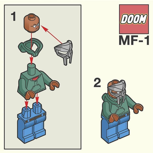 MF Doom Lego