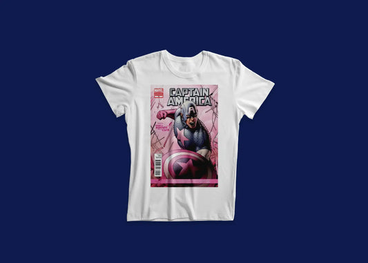 Captain America fights Breast Cancer