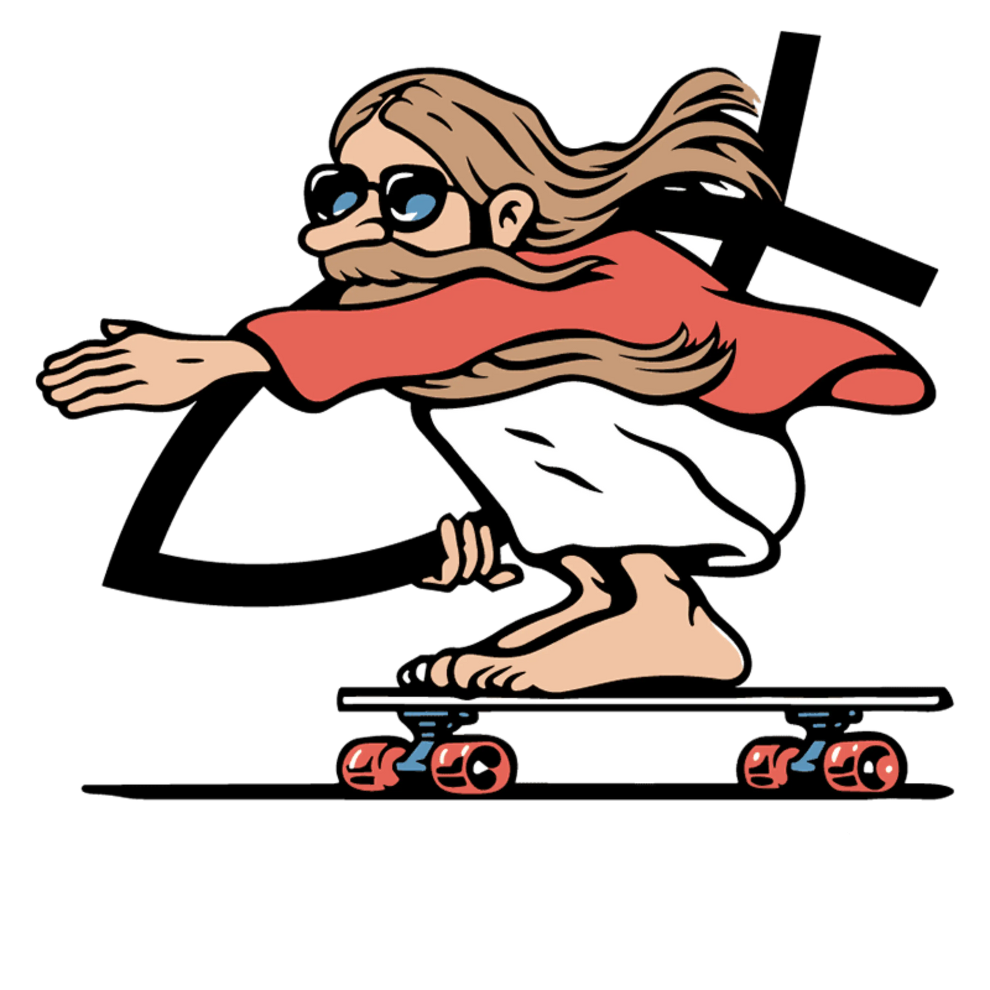 Jesus Skateboard