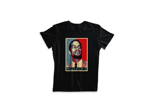 Malcolm X Halftone