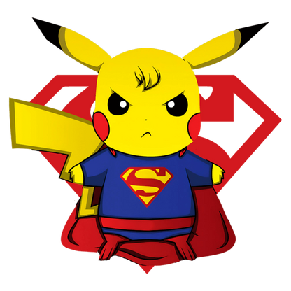 Pikachu Superman