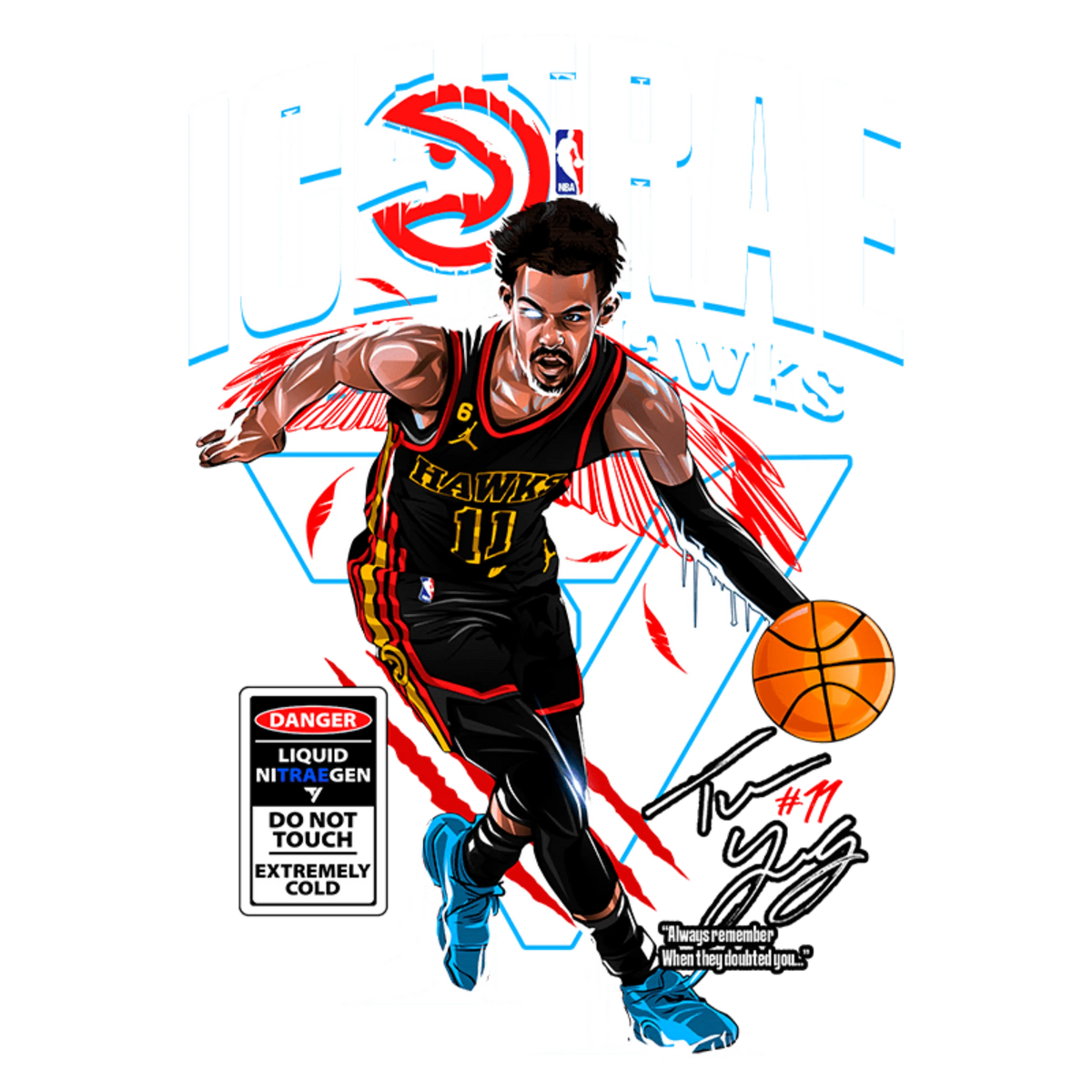 Trae Young Signature
