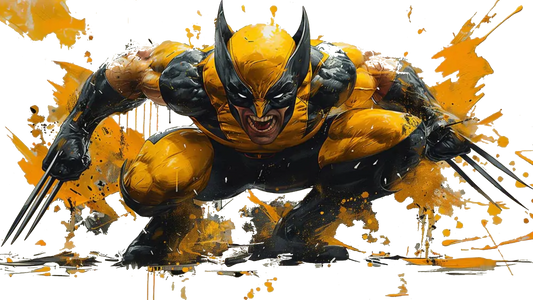 Wolverine Paint Splash