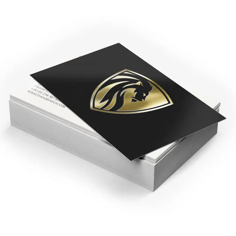 Lamination + Foil Business Cards