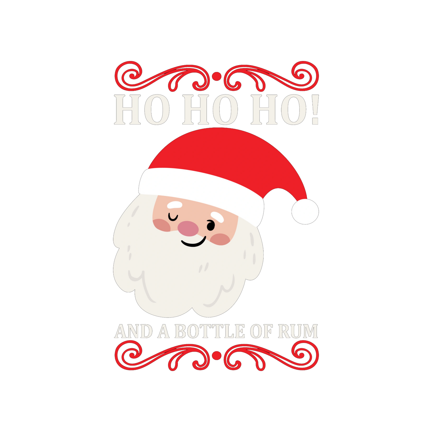 Ho Ho Bottle of Rum