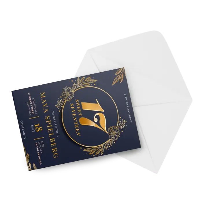 Metallic Foil Invitations/ Announcements
