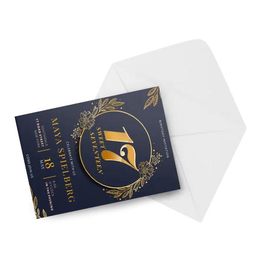 Metallic Foil Invitations/ Announcements