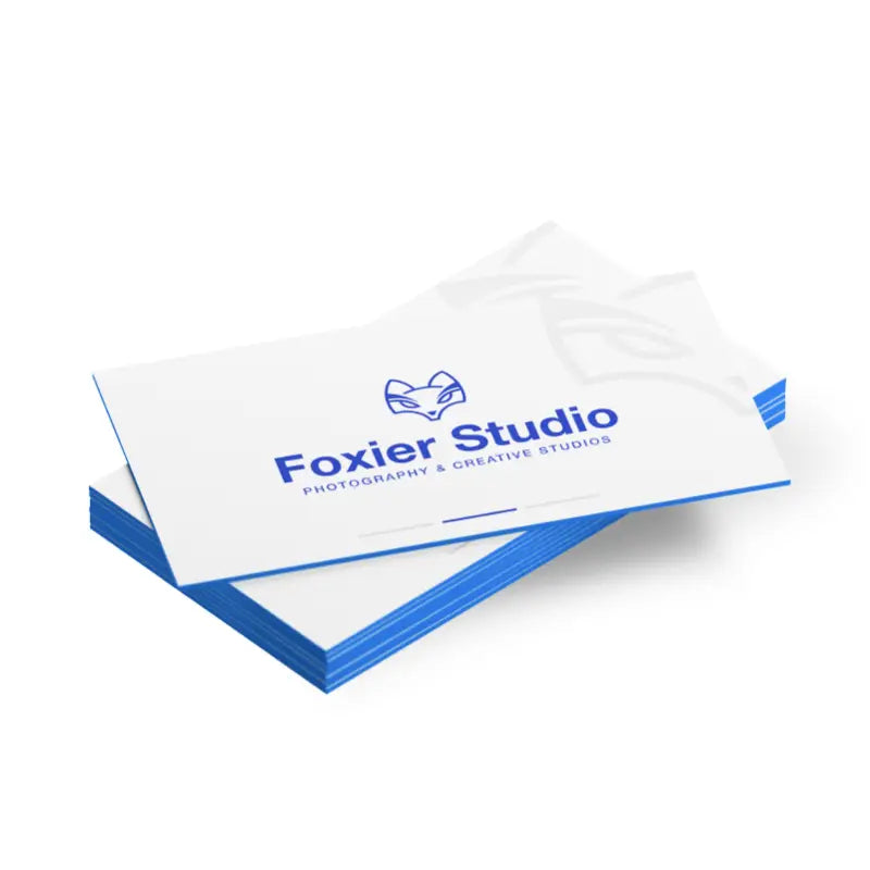 Painted Edge Business Cards