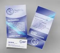 UV (High Gloss) Tear Cards